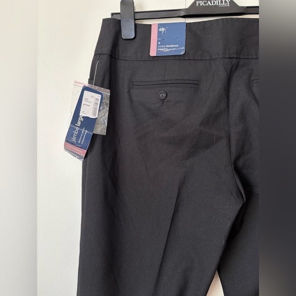 ✨ Reitmans NWT Vintage Size 7 Black Dress Pants ✨ - Picture 4 of 5